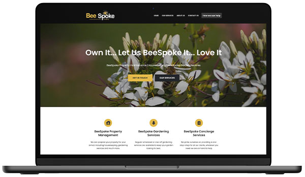 Just Bespoke It Ltd. mobile responsive Wordpress web design Bournemouth, Poole, Christchurch, Dorset