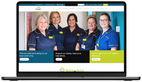 Macmillan Local mobile responsive Wordpress web design Bournemouth, Poole, Christchurch, Dorset